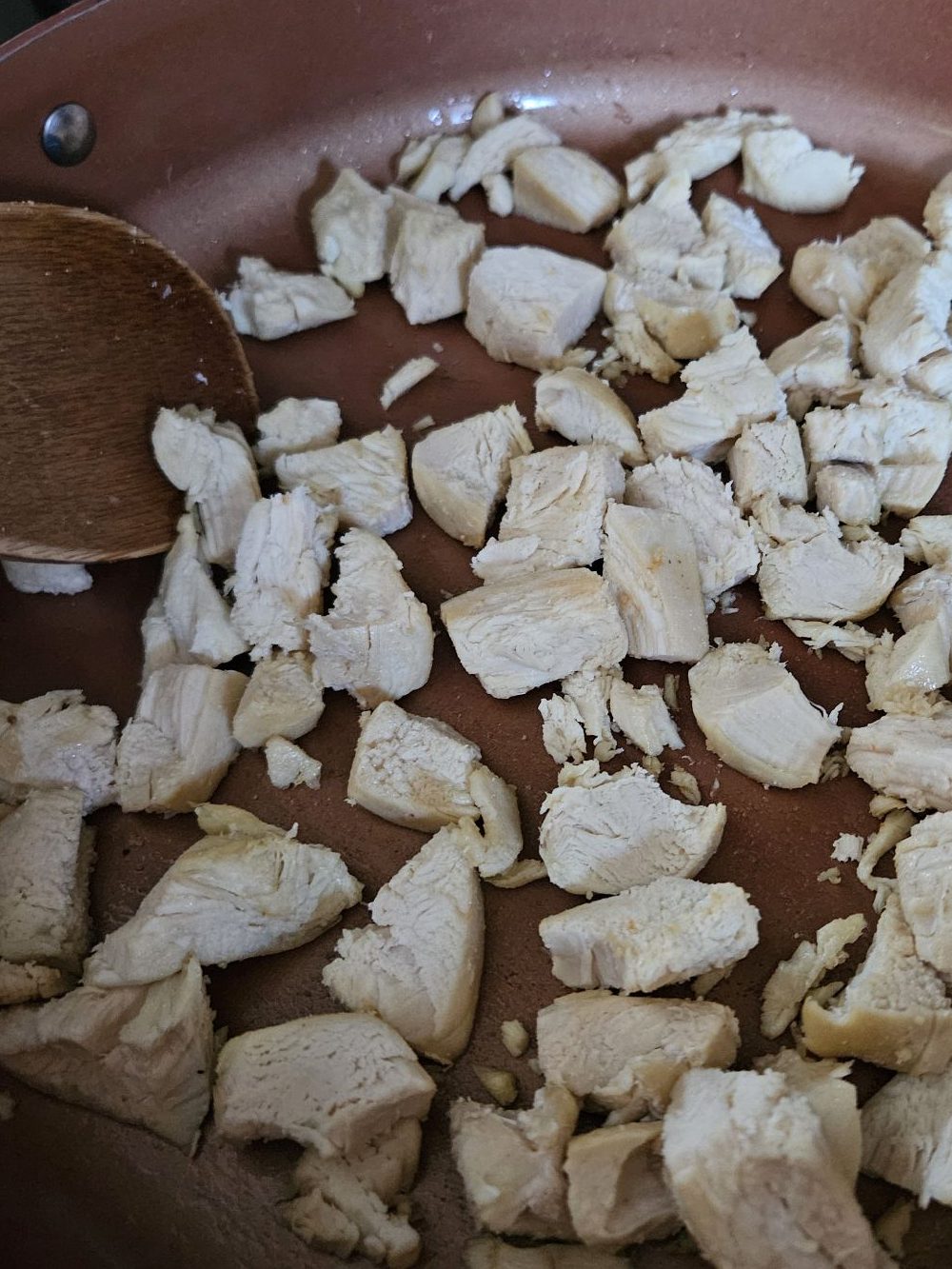 chicken oil copper chef