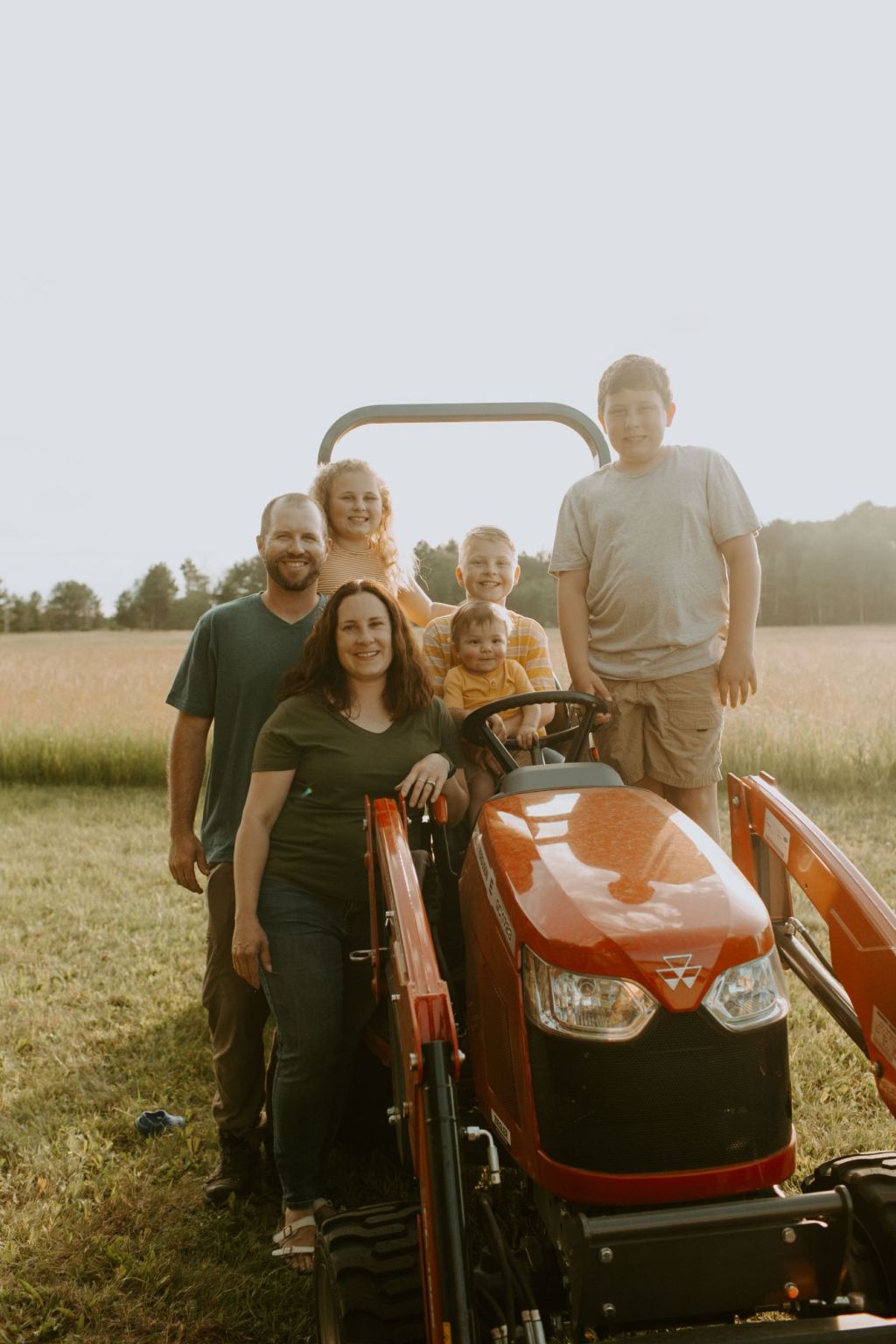 family photo tractor massey ferguson