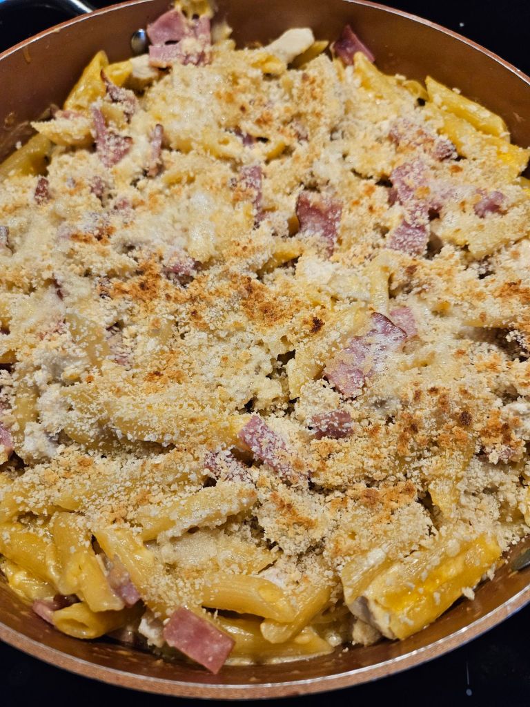 broiled macaroni and cheese